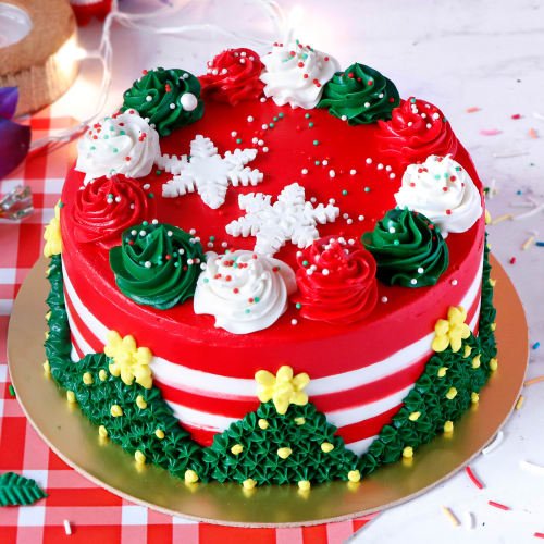 Details more than 76 two tier christmas cake