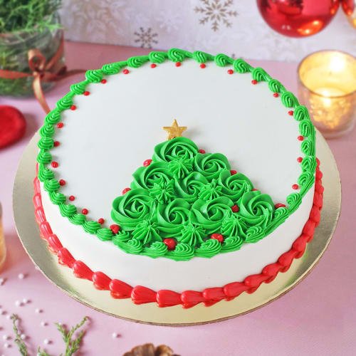 Christmas Tree Cake - Texanerin Baking