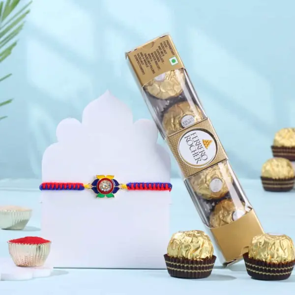 Rakhi With Ferrero Rocher