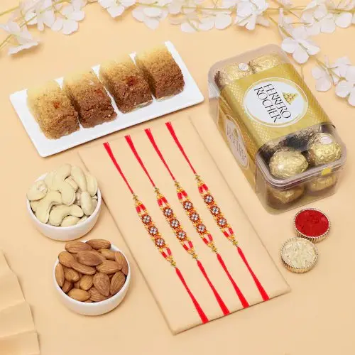 Royal Rakhi Indulgence Gift Hamper